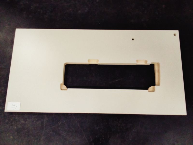 TAVOLA X ADLER 767G-180142 120X60  M.DACINCORP. BORDO FAGGIO LAM. BIANCO A RETE