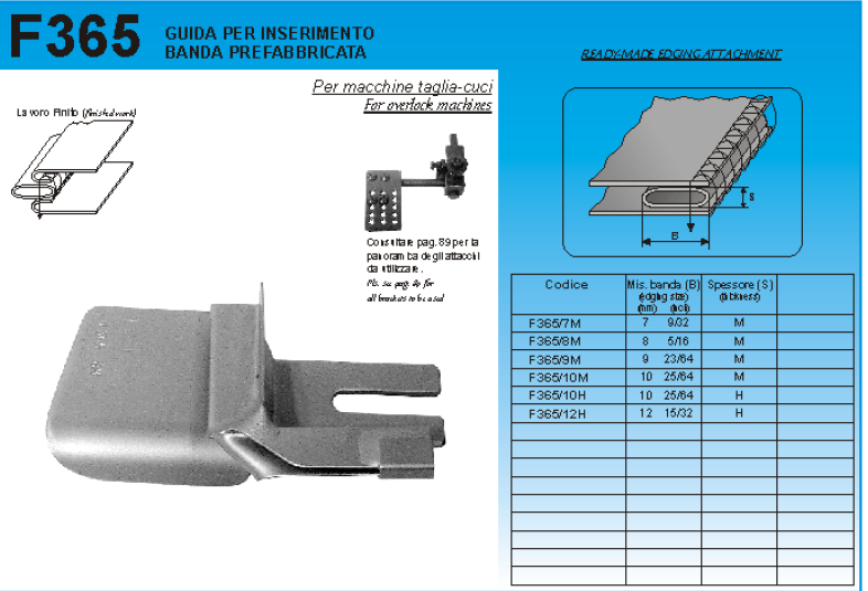 GUIDA PER INSER.BANDA PREFABBRICATA
