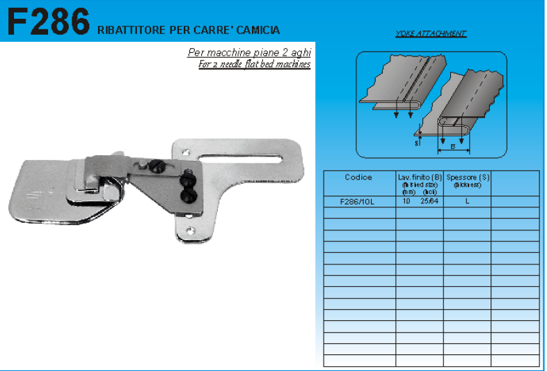 RIBATTITORE PER CARRÈ CAMICIA =GO442