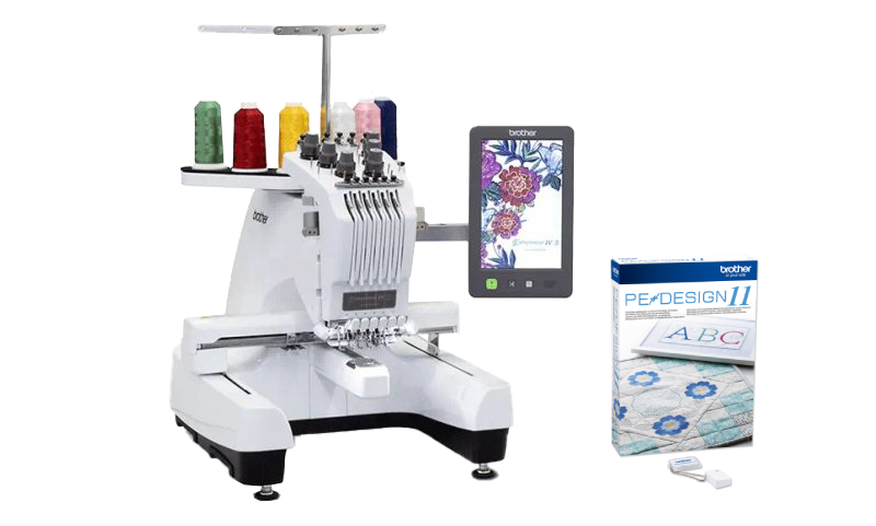 680W PR RICAMATRICE 6 AGHI 200X300M CON TOUCH SCREEN PUNTATORE LED + PE DESIGN11