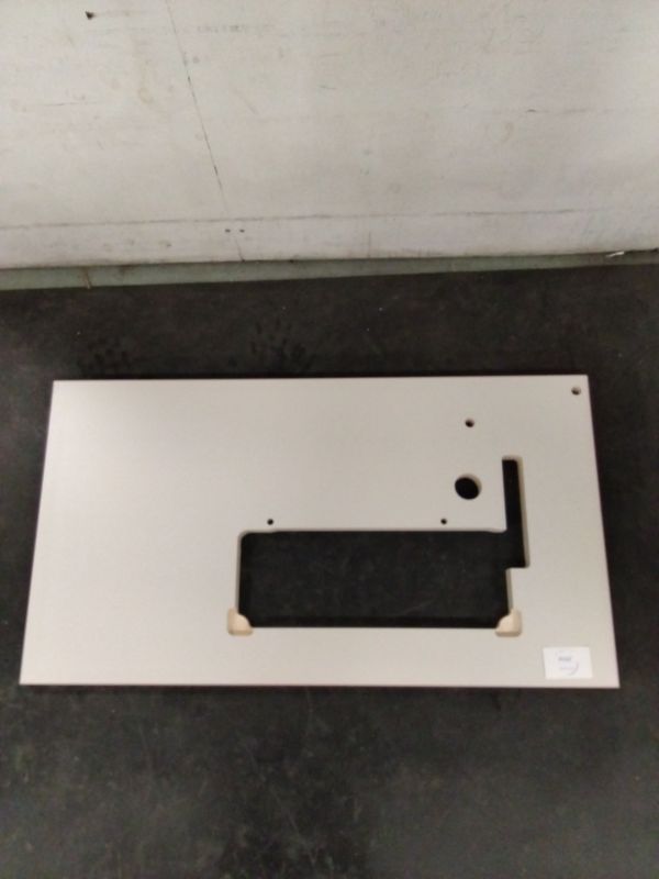 TAVOLA X ADLER 768 DIM. 110X60X4 BF LAM. BIANCO A RETE