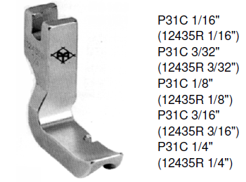 PRESSER FEET 1/4 (CORDONARE AGO DX)