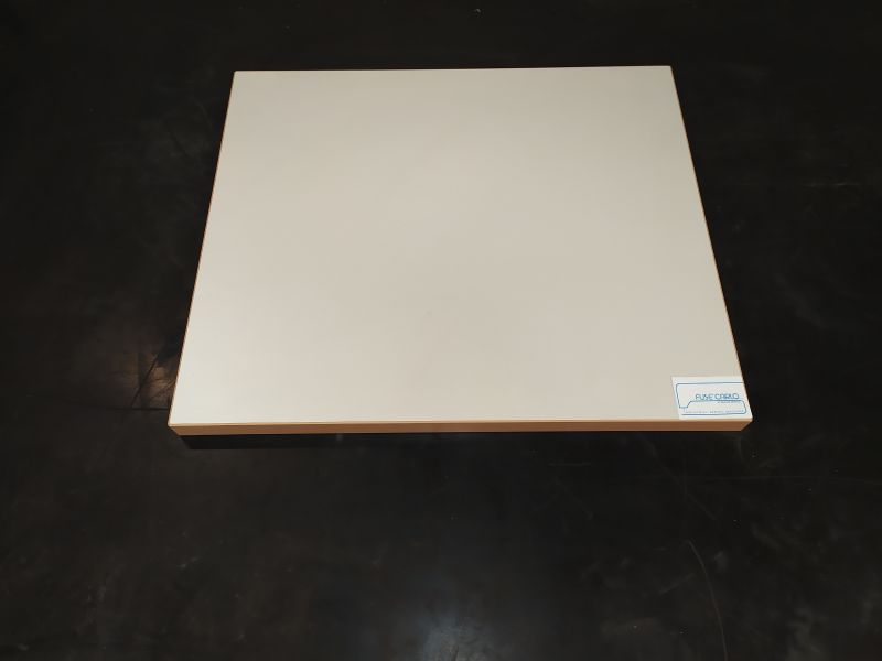 TAVOLA STOPPA     MULTISTRATO    70X60X4BORDO FAGGIO LAMINATO BIANCO A RETE