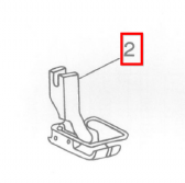 JK-8558W-2-0310 presser foot assy
