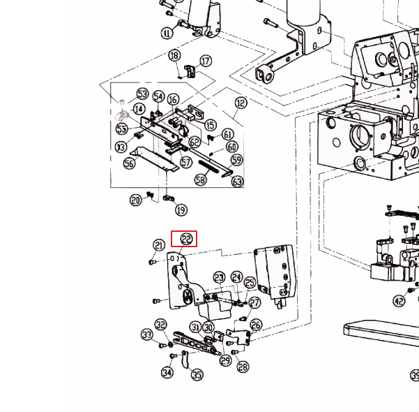 JK-900E switch assembly