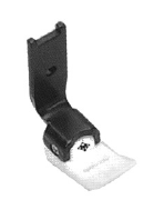 PIEDINO ZIGZAG 6MM ATTACCOSINGER TEFLON*