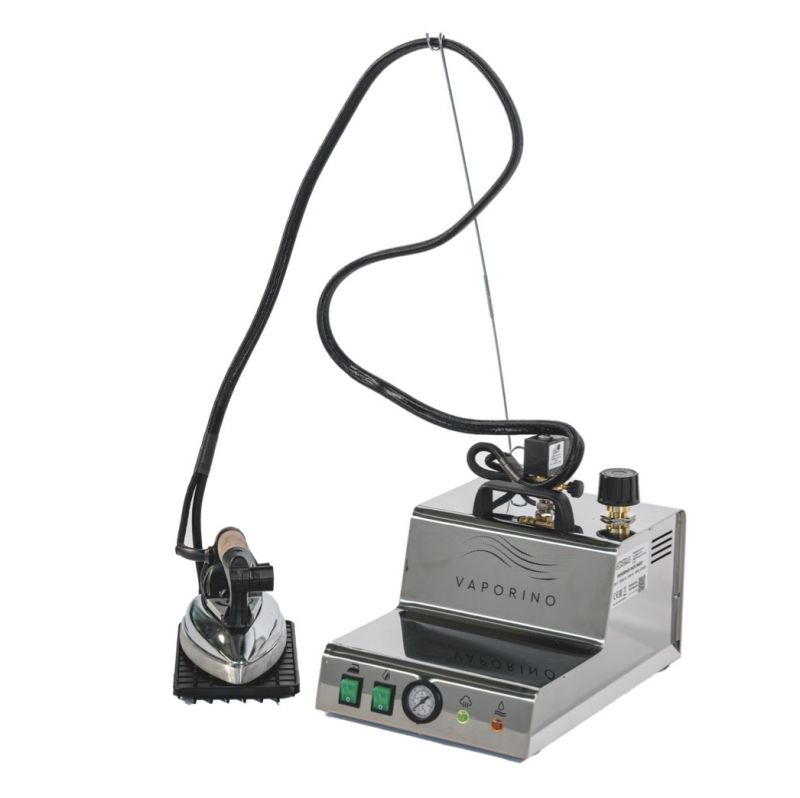 VAPORINO INOX MAXI-GENERATORE DI VAPORE CON CALDAIA 2,8LT E FERRO DA STIRO