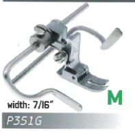 PIEDINO P. DRITTO LARGO 7/16 CON GUIDA