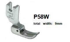 PIEDINO PER CERNIERA 9MM