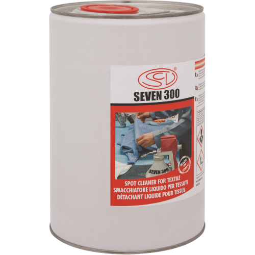 SMACCHIATORE LIQUIDO PER TESSUTI SEVEN 300  5000ML